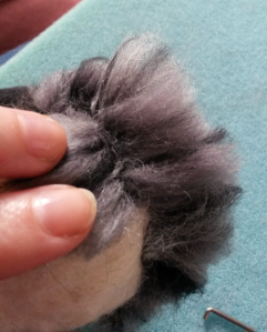 How to needle felt long animal fur (21)